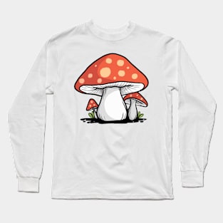 Mushroom Long Sleeve T-Shirt